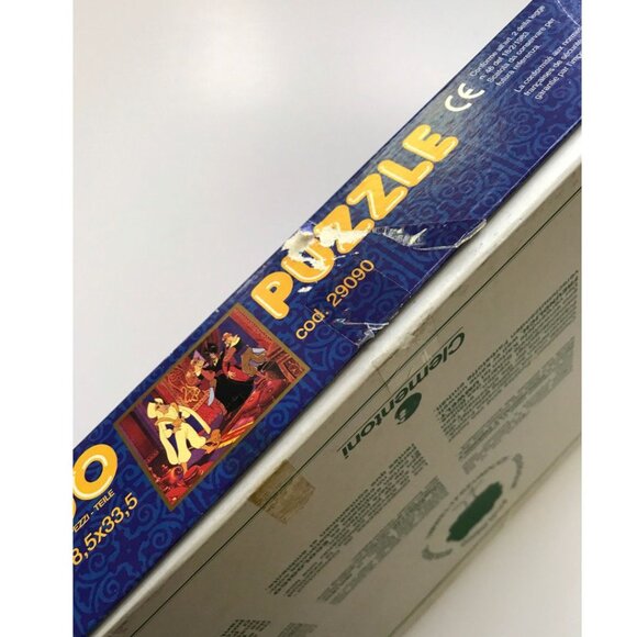 1990s Aladdin Disney Jigsaw Puzzle Kids Toy Complete Sealed Clementoni Italy - Picture 3 of 4